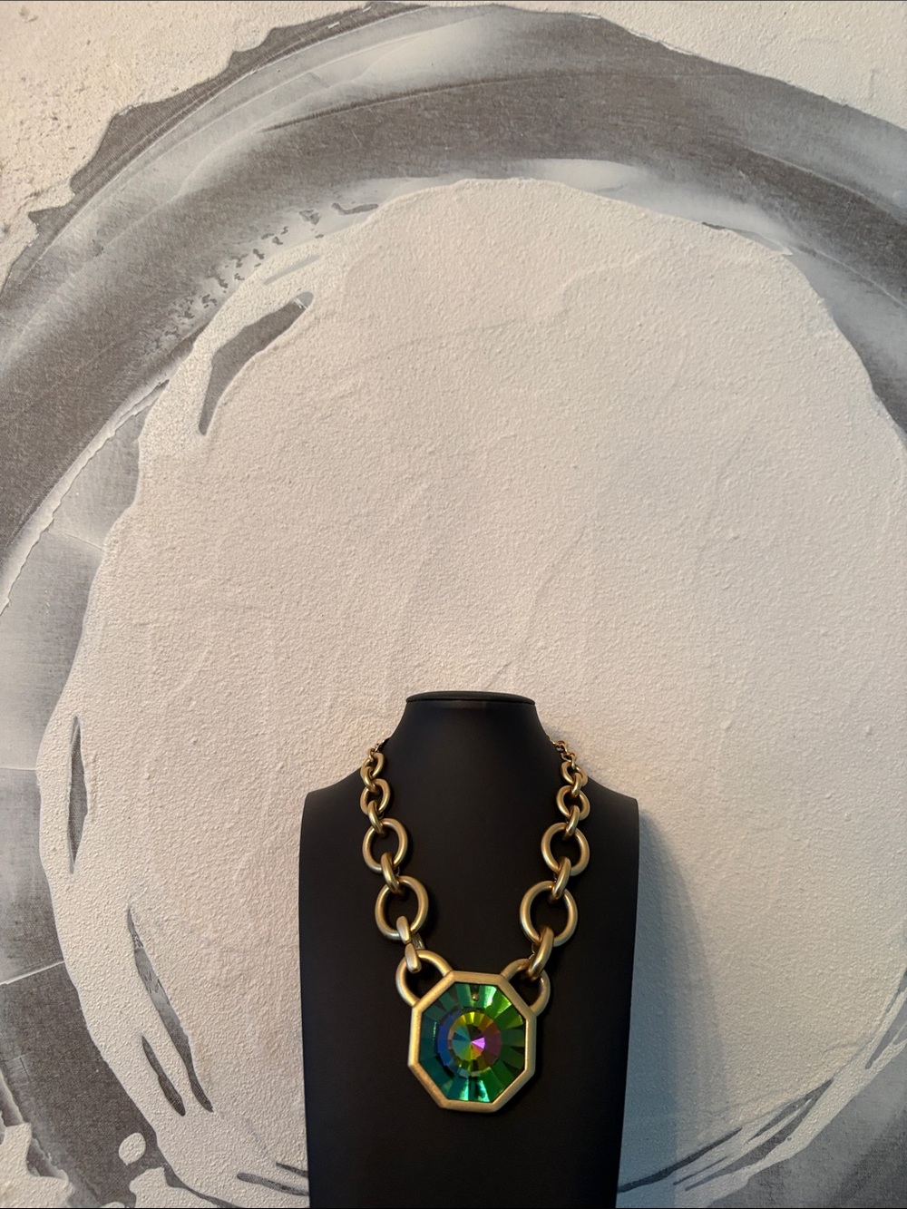 Vintage Watermelon Glass Bold Chain | YSL - Limited Edition